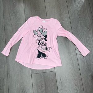Disney Minnie Mouse Jumping Beans Pink Long Sleeve Shirt
